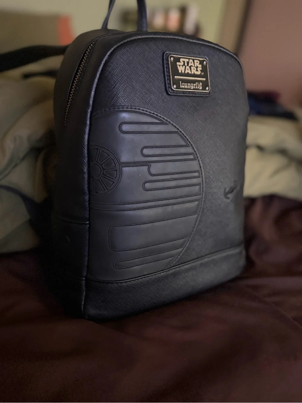 Star Wars Deathstar Loungefly Black Backpack